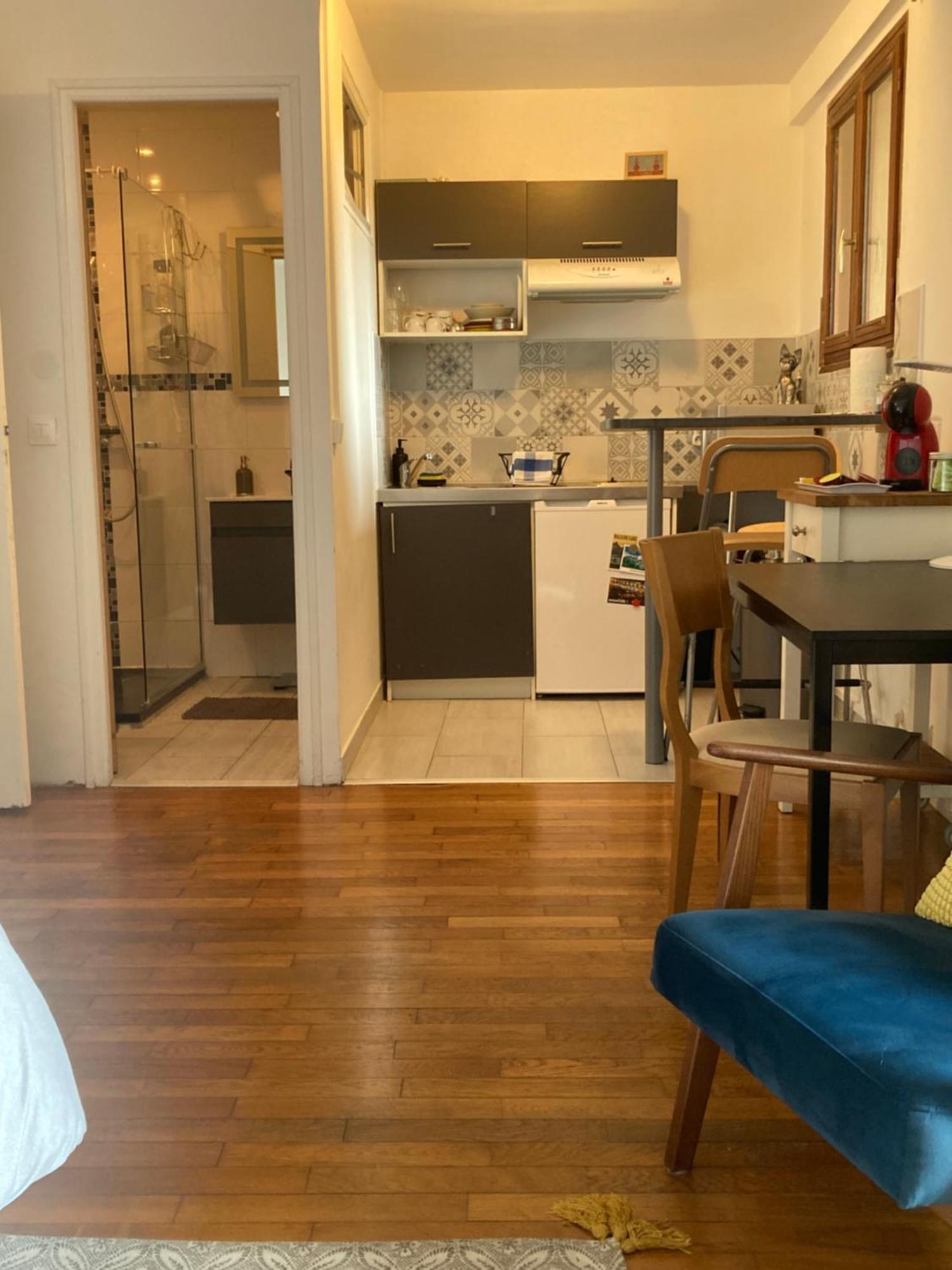 Studio Avec Terrasse Sur Jardin Fontenay-sous-Bois Exterior foto